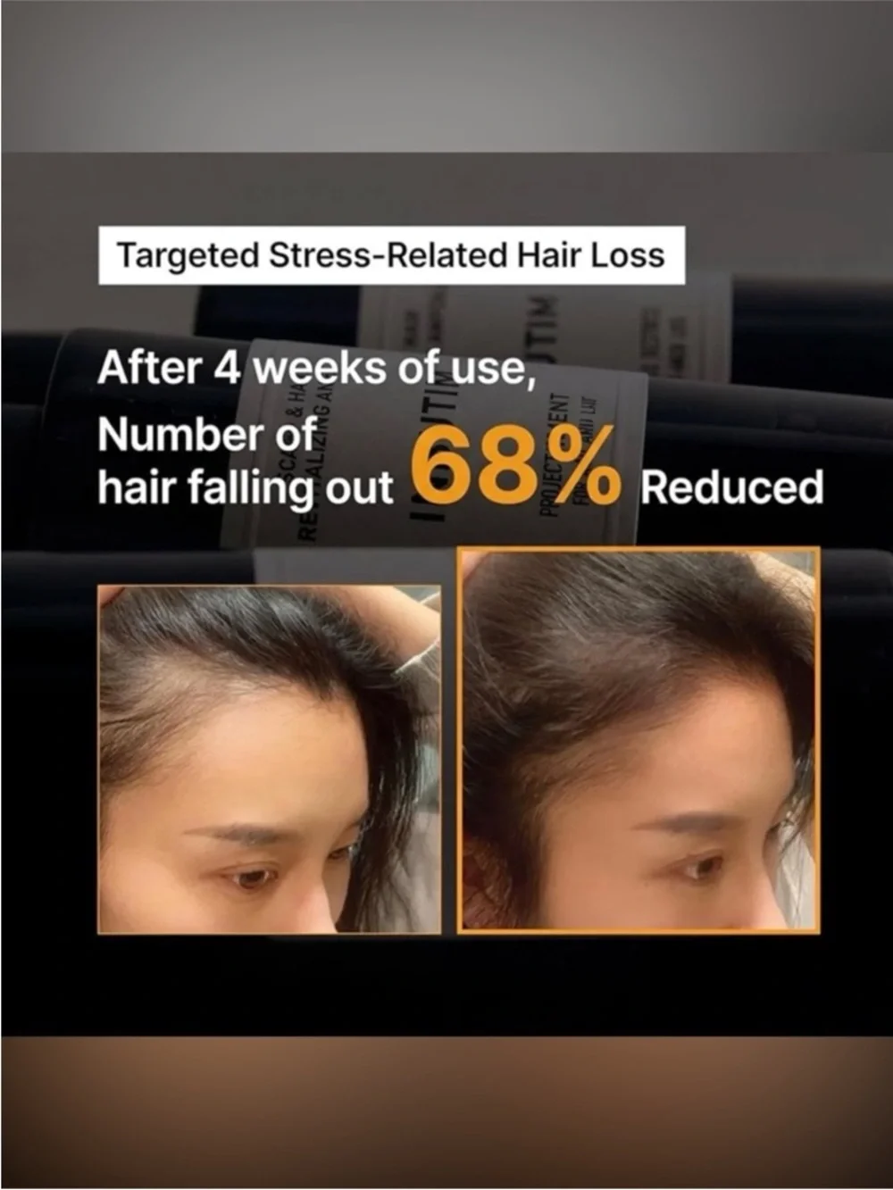 Korean INBUTIM Daily Hair & Scalp Ampoule Serum for Thinning Hair